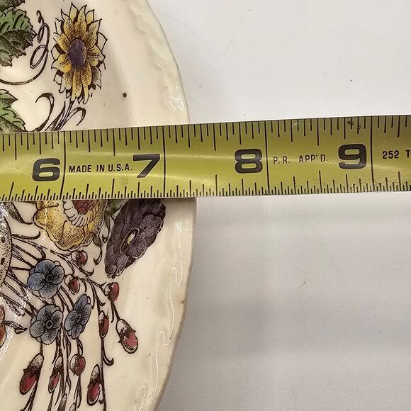 Retro California USA Ceramic Serving Dish by Vernon Kilns and Metlox Fruitdale - Picture 7 of 8